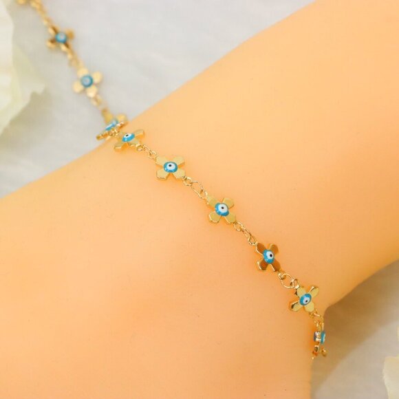 "Minimalist Anklet, Sleek & Modern Design, Women’s Fashion, YC110049-A - Picture 3 of 10